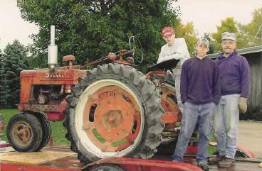 [Farmall H Tractor]